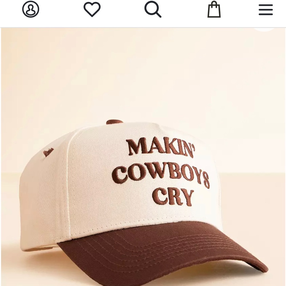 Buckles Makin’ Cowboys Cry Girl Cap
